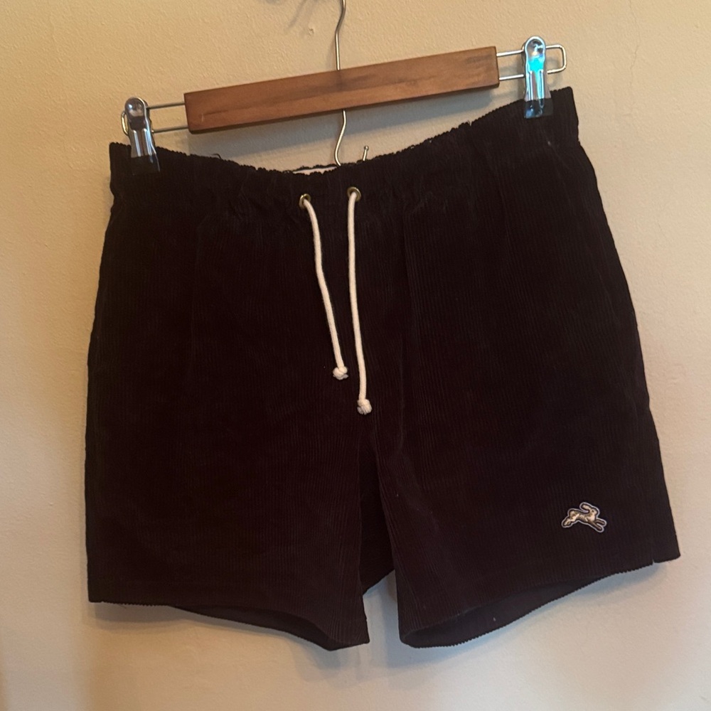 Tracksmith Navy Corduroy Shorts